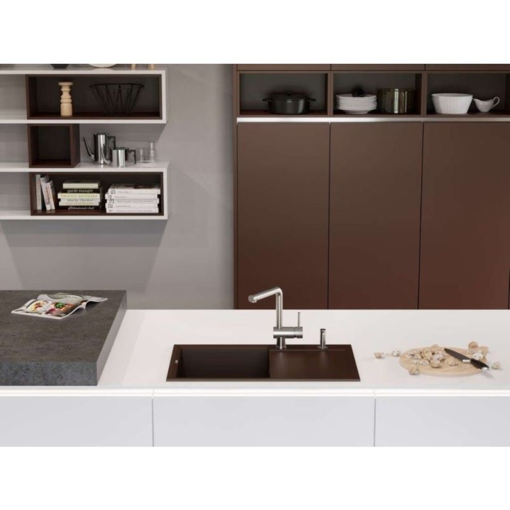 Мойка кухонная Omoikiri Sakaime 79 Белый матовый 4993279 — изображение 3