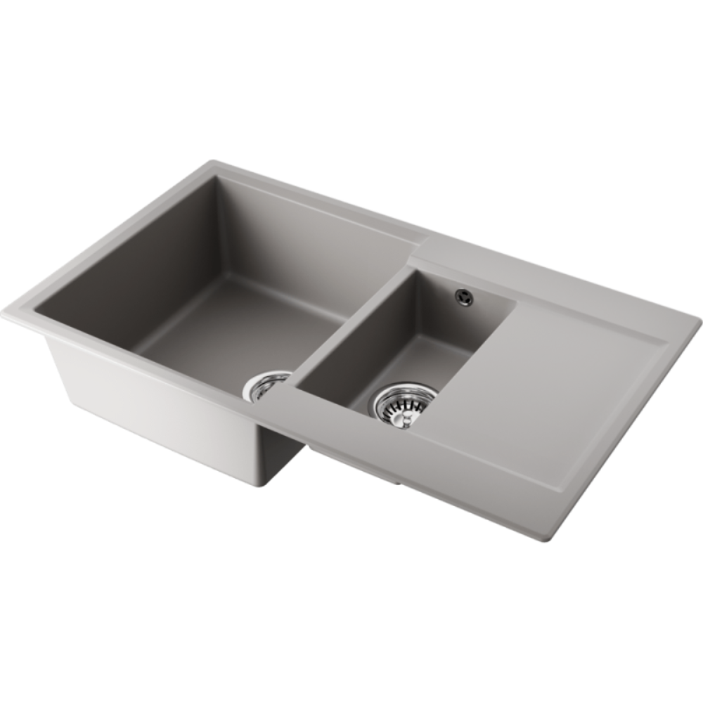 Мойка кухонная Omoikiri Daisen 86 Серый матовый 4993475 — изображение 2