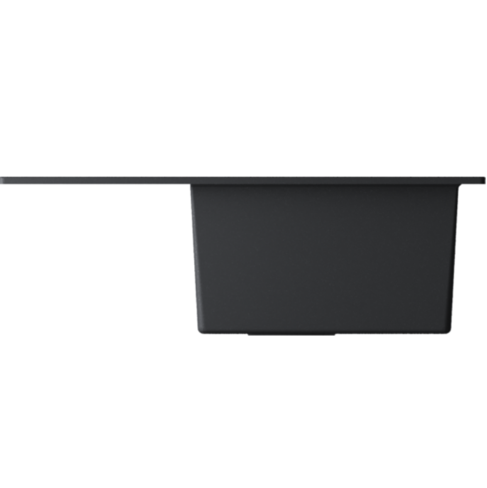 Мойка кухонная Omoikiri Daisen 65 Черный матовый 4993519 — изображение 3