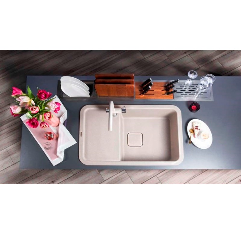 Мойка кухонная Omoikiri Tasogare 78 Пастила 4993746 — изображение 3