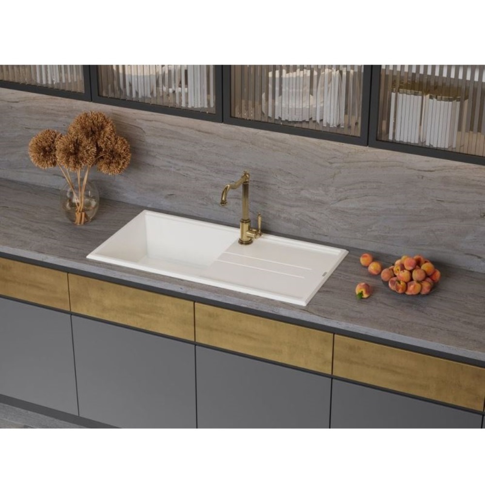 Мойка кухонная Omoikiri Tedori 100 Ваниль 4993917 — изображение 2