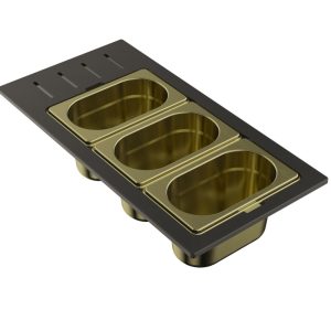 Контейнер для кухонной мойки Omoikiri DC-02-3 Золото светлое 4999080